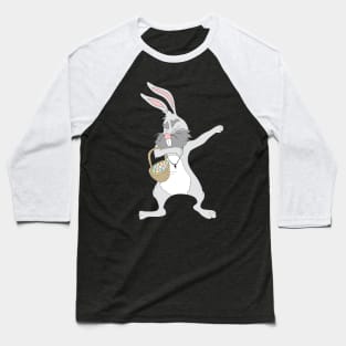 Dabbing Easter Bunny Baseball T-Shirt